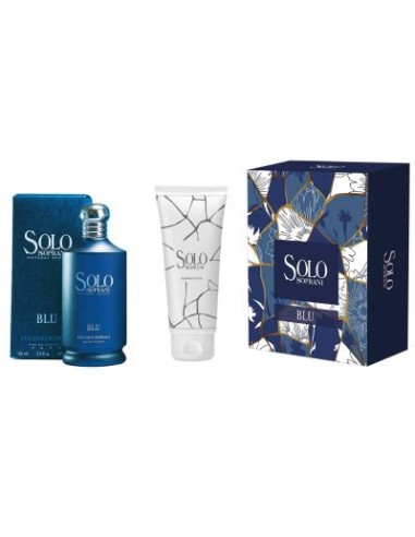 SOLO SOPRANI BLU EDT 100 ML+S/G